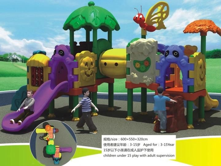High Quality Outdoor Plastic Playground Equipment for Toddler