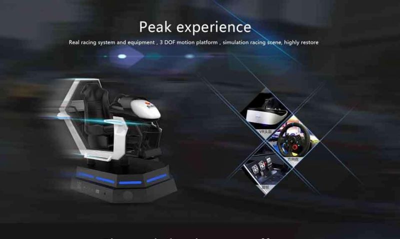 9d Virtual Reality 360 Degree Vr Speed Car Racing Simulator