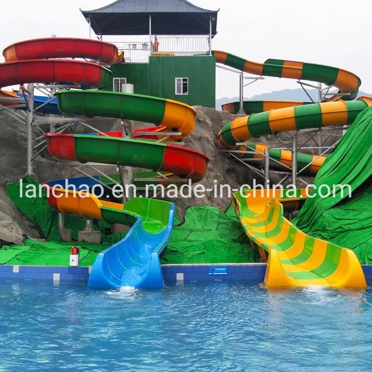 Fiberglass Gyration Slide for Water Park
