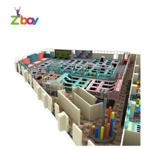 Zboy 2020 Commercial Center New Design Factory Price Trampoline
