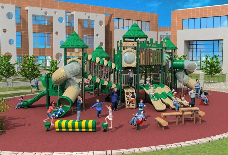 Cheap Hot Sale Anti-Fade Kindergarten Outdoor Playground for Children