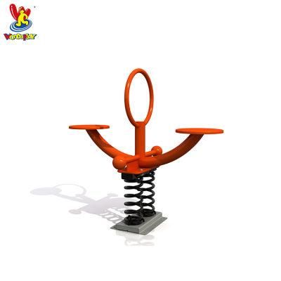 Children Metal Spring Seesaw Outdoor Playground Seesaw