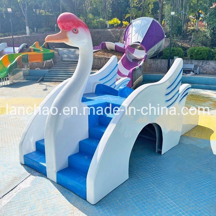 Funny Water Park Slide Fiberglass Children Slide