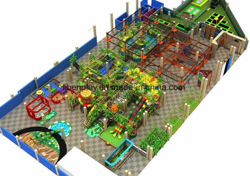 Made in China Approval Indoor Playground Amusement Equipment for Kids Factory Price