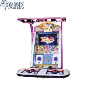 India Coin Operated Dance Hero Simulator Arcade Games Musical Dancing Machine