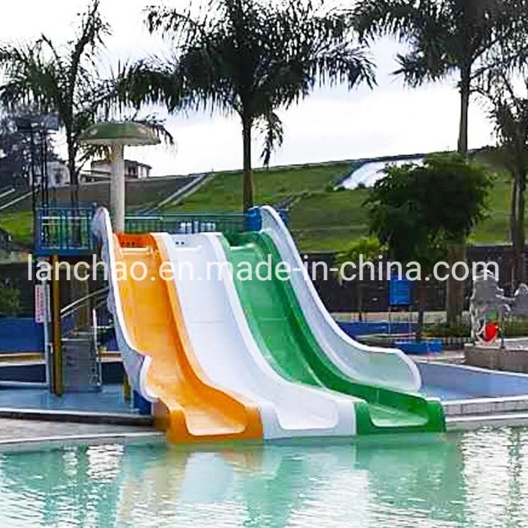 Aqua Amusement Park Equipment Small Family Water Slide