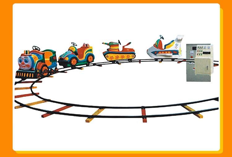 Fiberglass Electric Mini Amusement Kiddie Rides Outdoor Park Train Rides (KL6031)