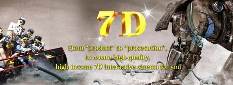 Technology 9d Cinema with 6 Seats 7D Vr Cinema Simulator