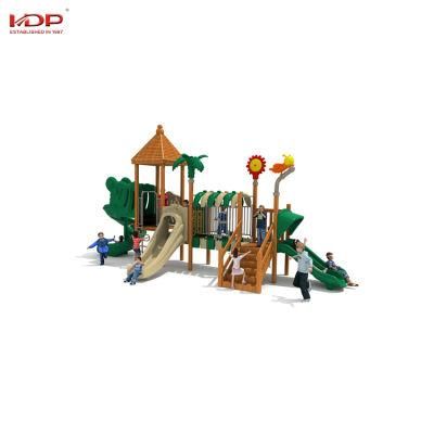 Eco-Friendly Kids Wooden Outdoor Playground Equipment for Sale
