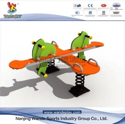Amusement Park Kids Toy Children Toys Playground Equipment Outdoor Seasaw for Wd-050334