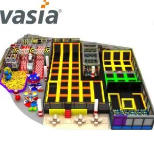 Commercial Play Party Center Kids Indoor Exercise Trampoline Playground, Kids Soft Play Indoor Playground Equipment