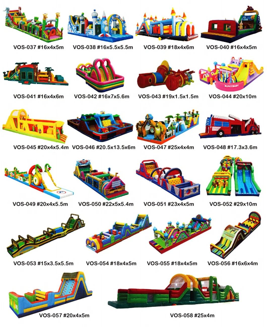 Kids Jumping Castle Inflatable Interactive Games Adults Obstacle Course Outdoor