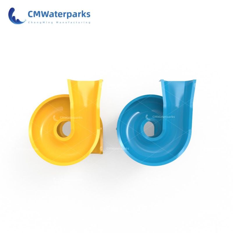 2022 New Design Fiberglass Water Park Slide Swimming Pool Slides