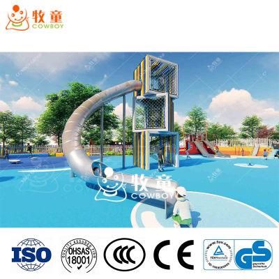 Children Slide Playground Outdoor Fitness Equipment