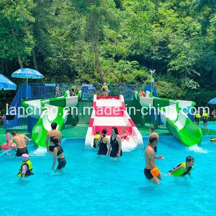 Kids Mini River Slide Family Water Park Equipment