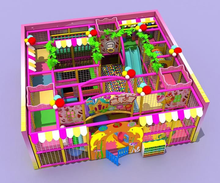 High Quality Kids Indoor Soft Naughty Castle