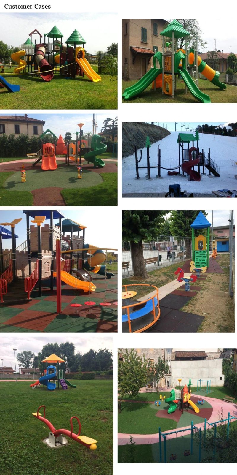 Mich Custom Quality Assured Small Children Outdoor Playset with Money Bars
