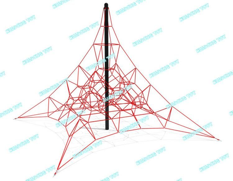 Outdoor Popular Adventure Children Training Climbing Rope Net Playground