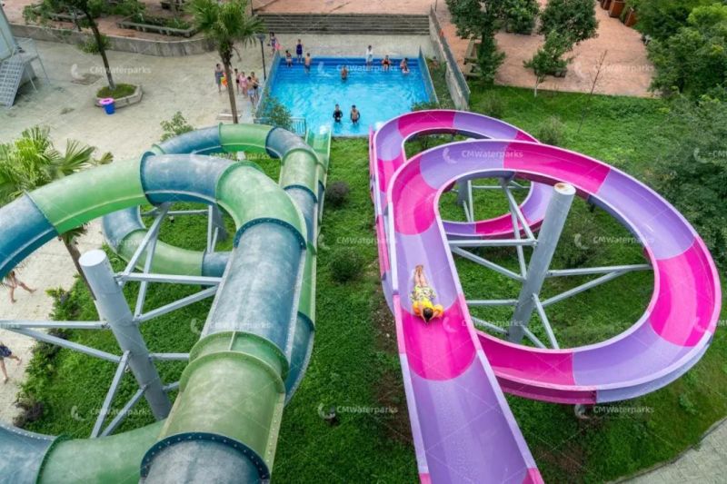 Hot Sale Fiberglass Water Slide Water Park for Outdoor