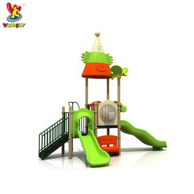 Kids Plastic Slide Outside Fairy Tale Playground Equipment
