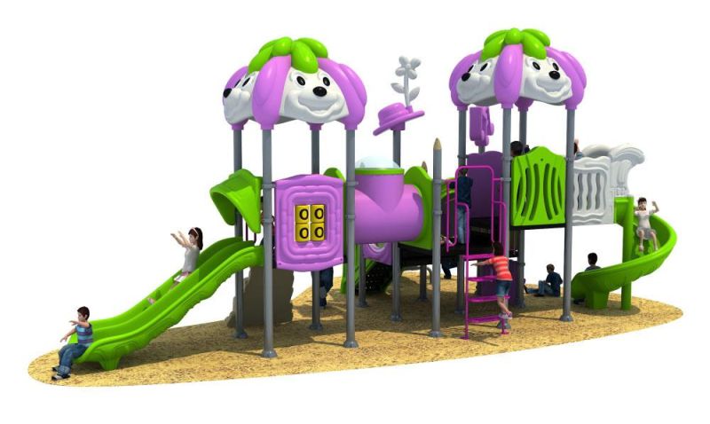 Magical and Corlorful Design Plastic Swing Slide