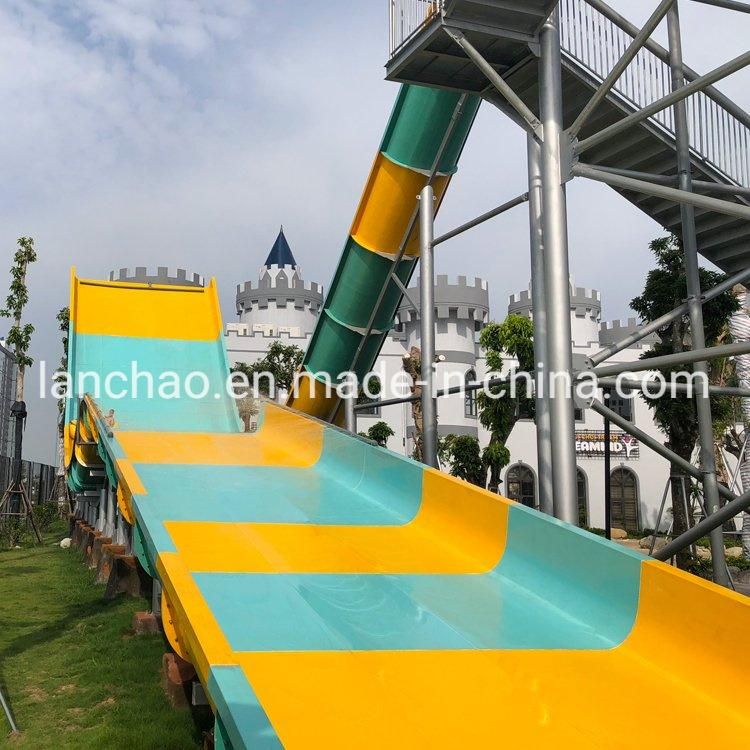 Amusement Park Equipment Boomerang Water Rides Slide