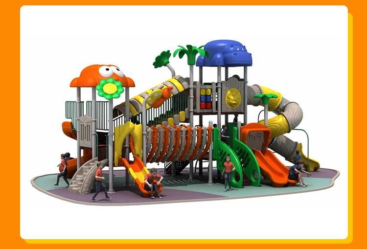 Children Outdoor Playground Animal Climbing Nets Park Toys Kid Plastic Slide