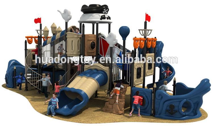 Children Outdoor Playground Combined Slide