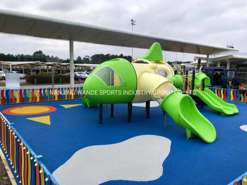 Wandeplay TUV Standard Amusement Park Children Outdoor Playground Equipment with Wd-Cr176