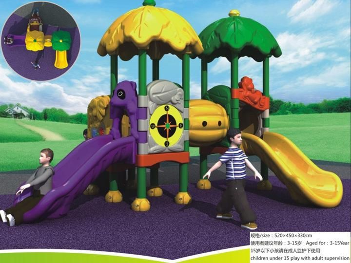 Toddler Outdoor Plastic Amusement Park Equipment Children Outside Playground