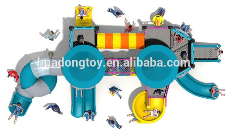 High Quality Plastic Kids Sports Outdoor Slide Playground