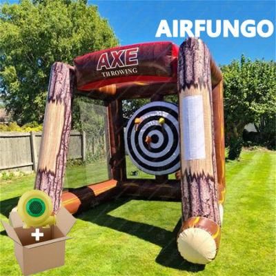 New Interesting Inflatable Sport Game Hatchet Inflatable Dart Board Inflatable Axe Throwing Game Party Garden Game for Sale