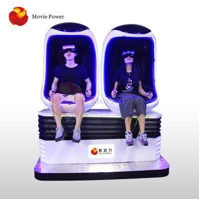 New Arrival Double 9d Vr Egg Seats Cinema Arcade Machine