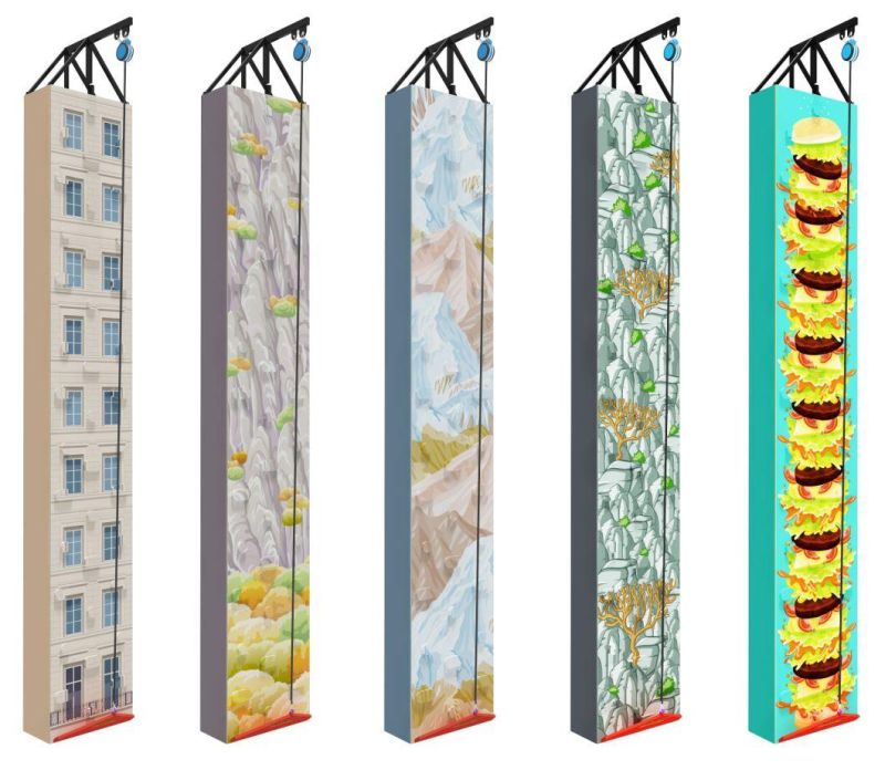 Commercial Customized Soft Surface Indoor Playground Climbing Wall for Kids and Adults
