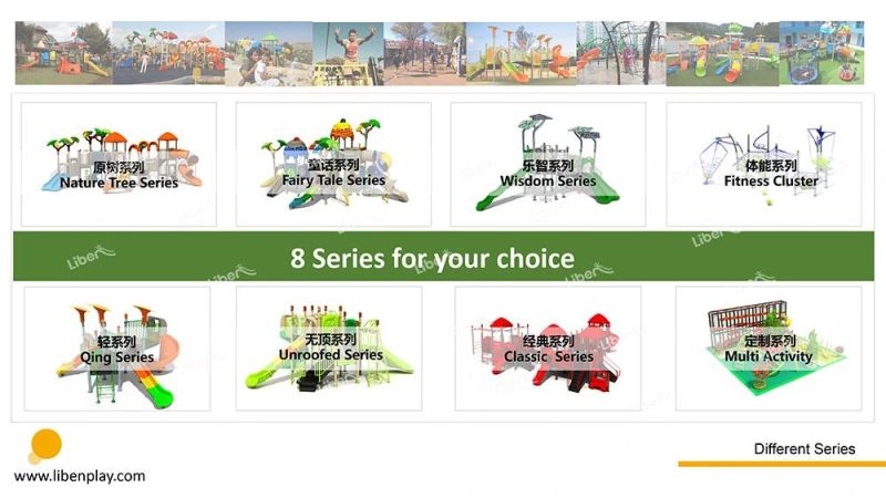 Customized Kids Outdoor Playground Equipment for Amusement Park