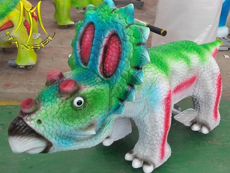 Hansel Dinosaur Park Electric Walking Animal Scooter Ride on Dinosaur