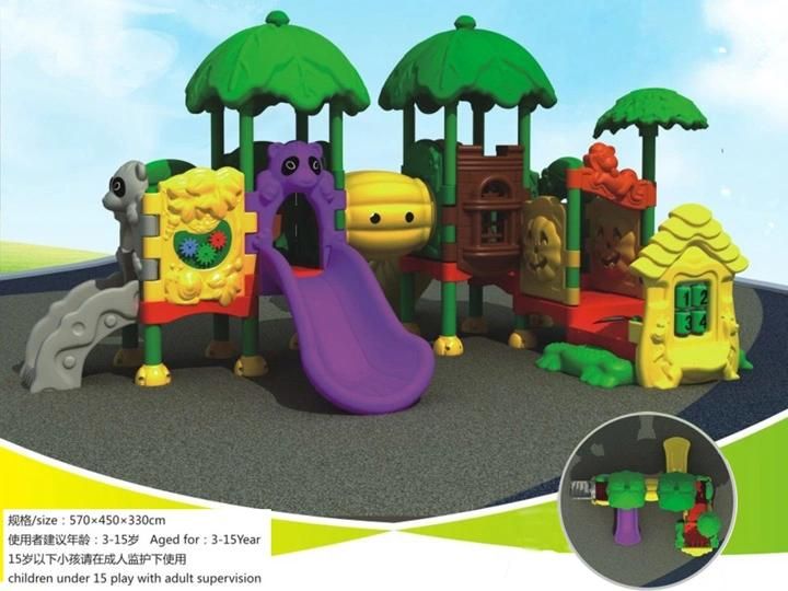 High Quality Outdoor Plastic Amusement Park Equipment for Toddler