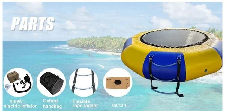 Inflatable Trampoline Water Jump Bed Air Bouncer