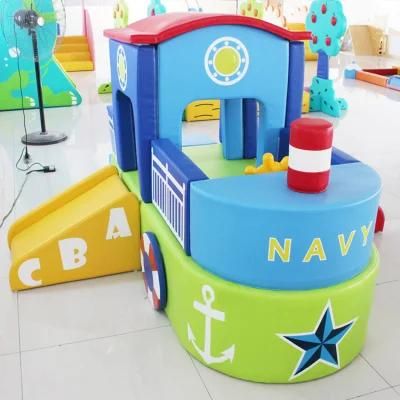 High Quality Outdoor Ball Pit with Slide White Inflatable Kids Indoor Equipment Soft Play Wholesale