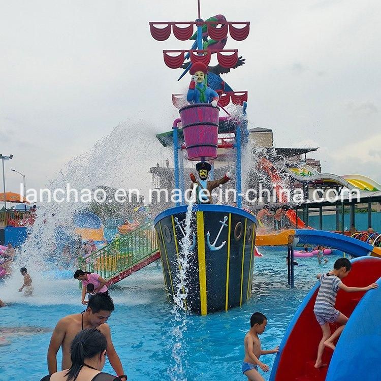 Water Park Children Playground Fiberglass Slide