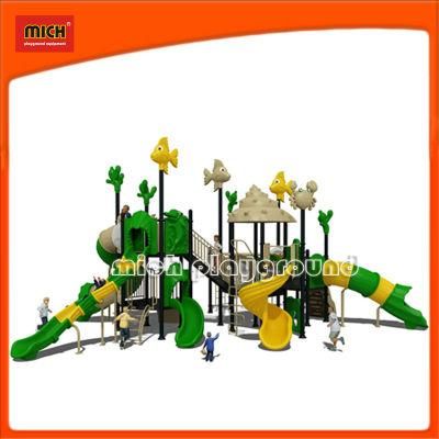 Mich Ocean Themed Toddler Outdoor Playground Food Grade Plastic Slide (2244B)
