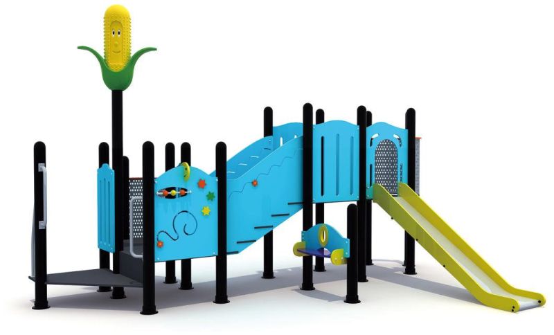 Popular PE Board Handmade Cable Climbing Net Amusement Park Outdoor Playground Equipment Slides