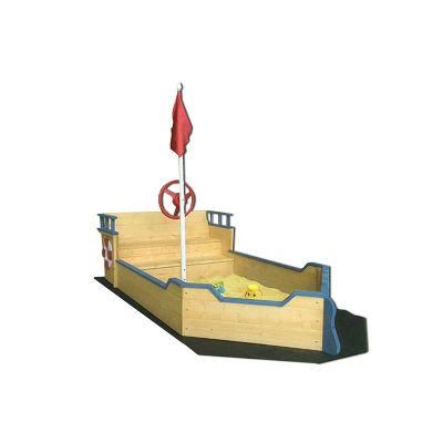 Factory Wholesale Wooden Polygon Sandbox Wooden Sandpit for Kid