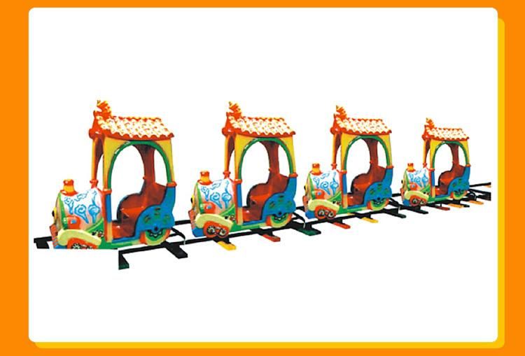 Amusement Park Rocket Electric Mini Track Train for Shopping Mall Square (KL6021)