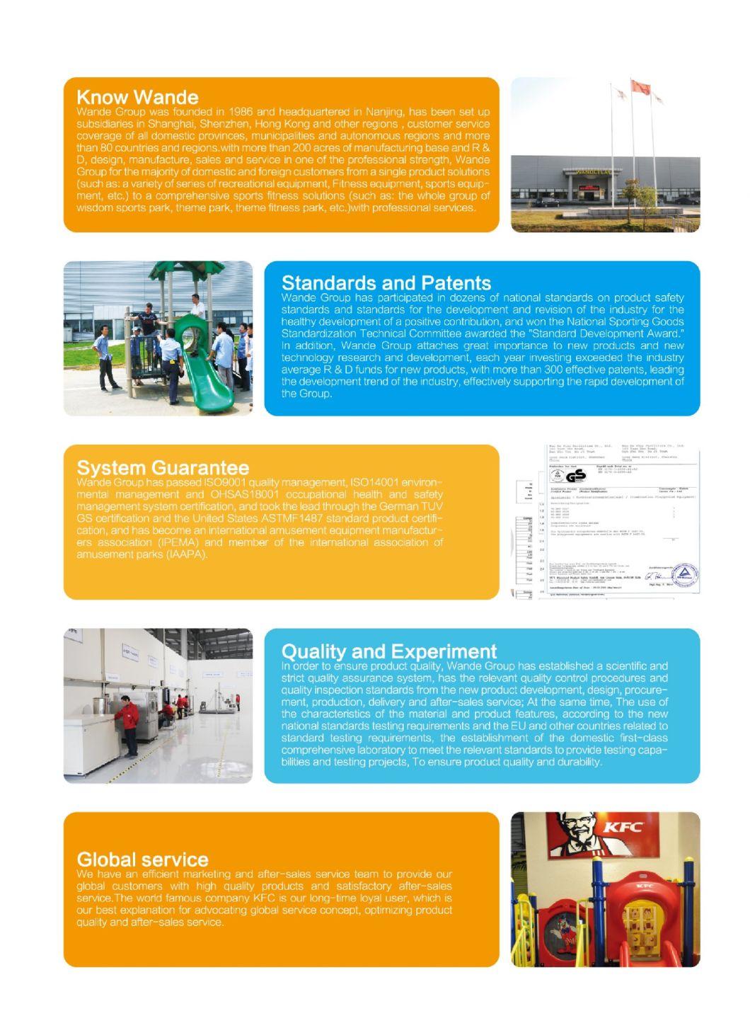 Wandeplay professional Design and Solution Outdoor Playground Amusement Park