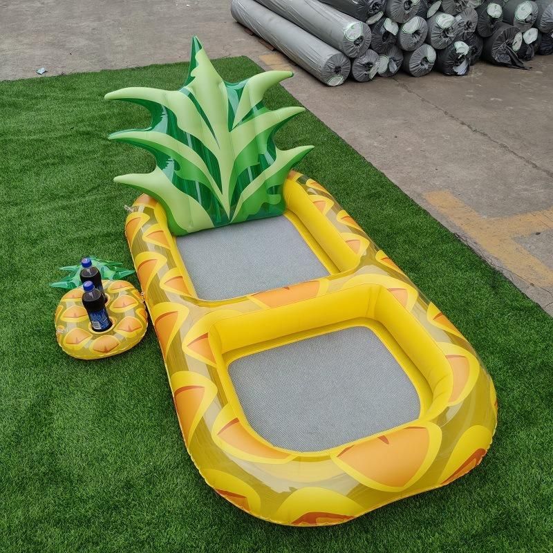 Customized Strawberry Floating Bed Adult Water Inflatable Toy Water Hammock