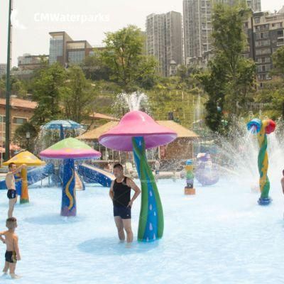 Cmwaterparks Mushroom Spray Spray Water Splash Pad Equipment for Water Park