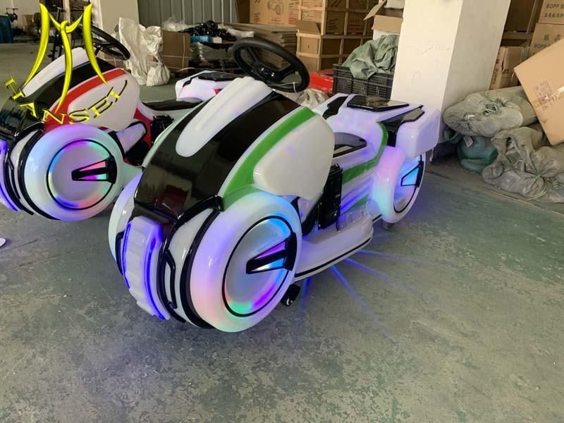 Hansel Kids Motorbike Car Ride Amusement Motorbike for Sale