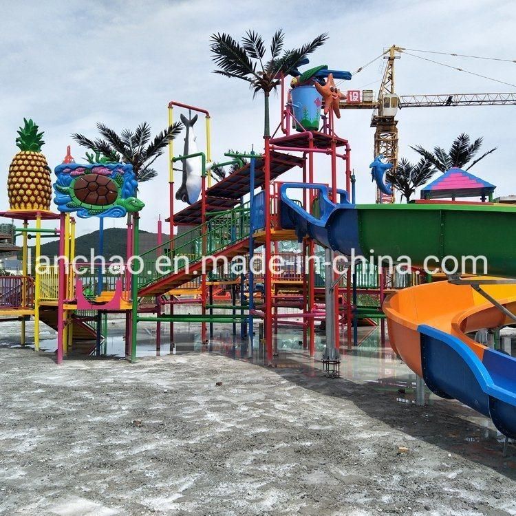 Outdoor Water Park Playground Equipment