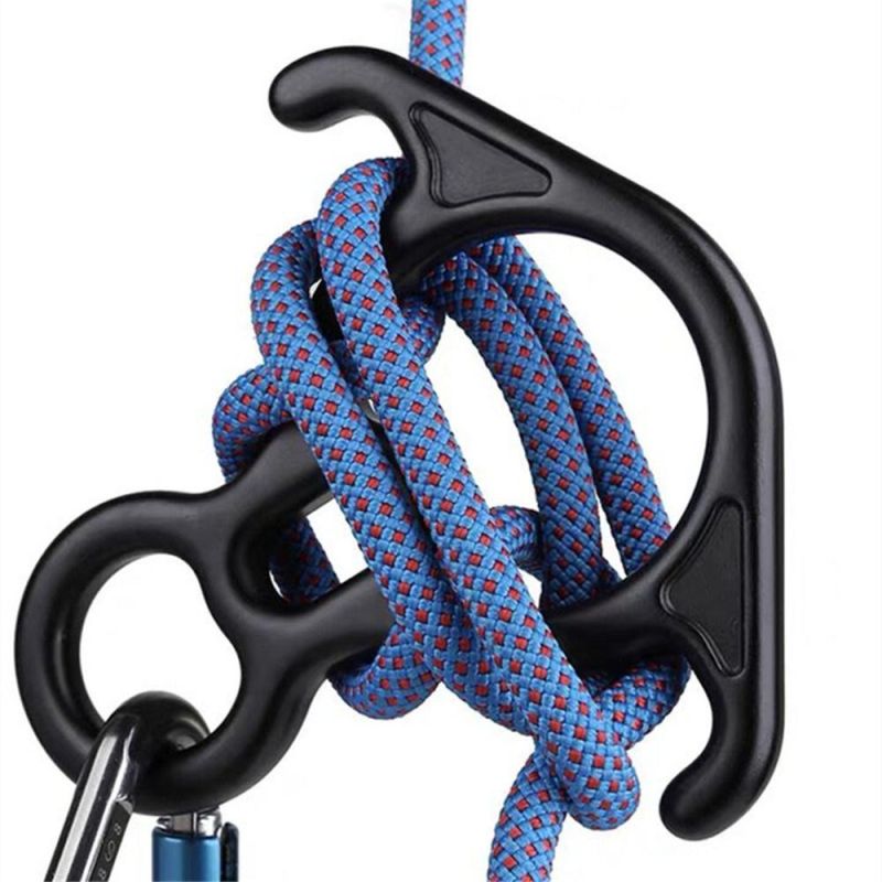 Aviation Aluminum Wall Climbing Bunny Knot Lowering Device